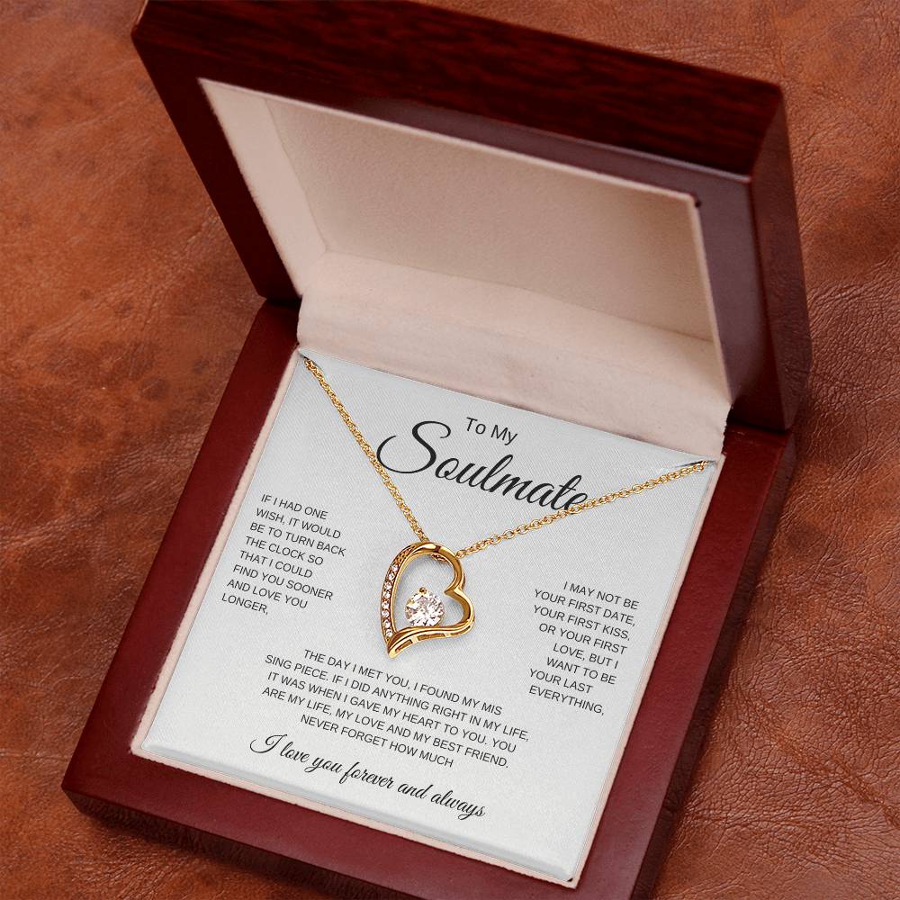 To My Soulmate Necklace