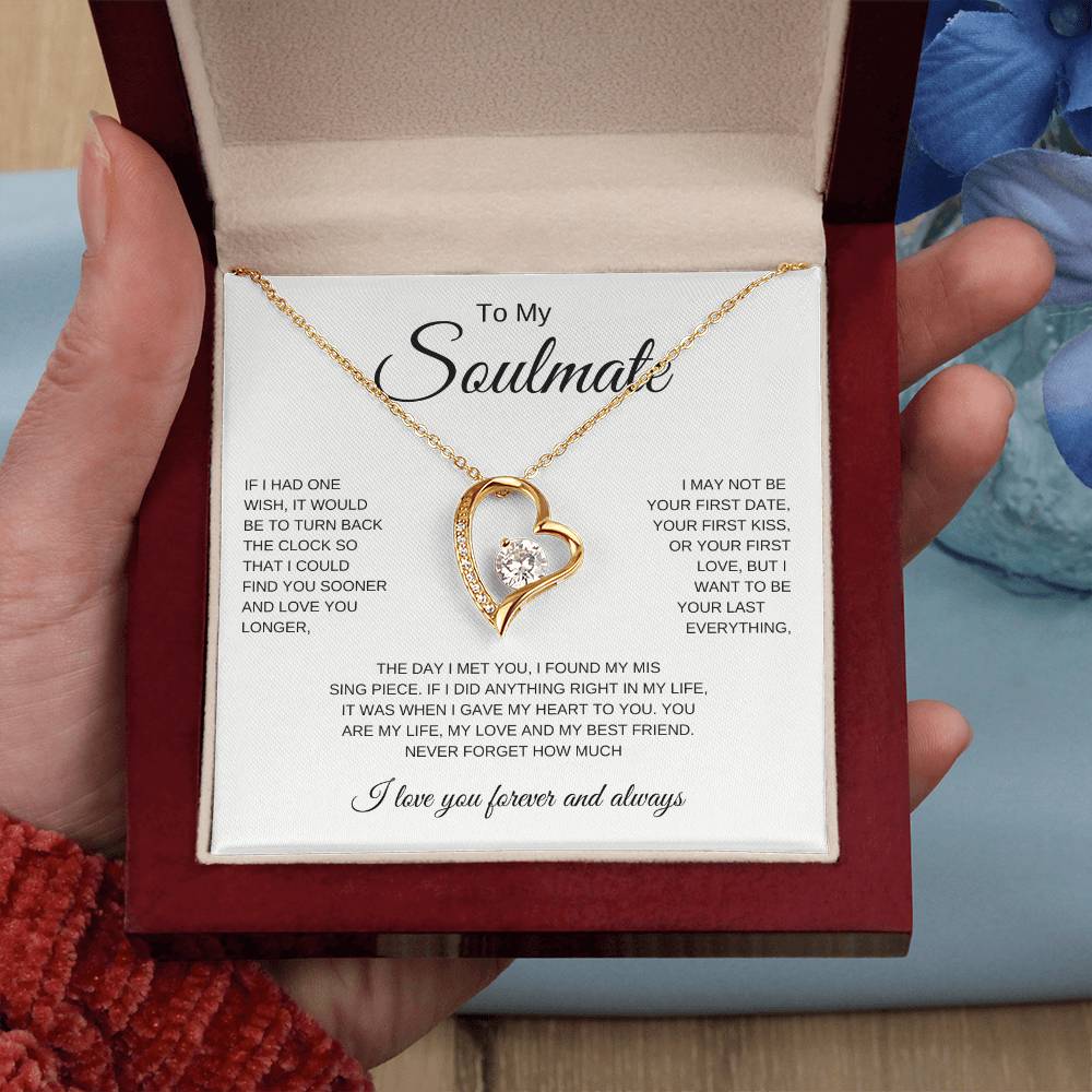 To My Soulmate Necklace