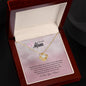 To My Mom | I Love You - Love Knot Necklace