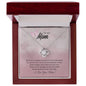 To My Mom | I Love You - Love Knot Necklace