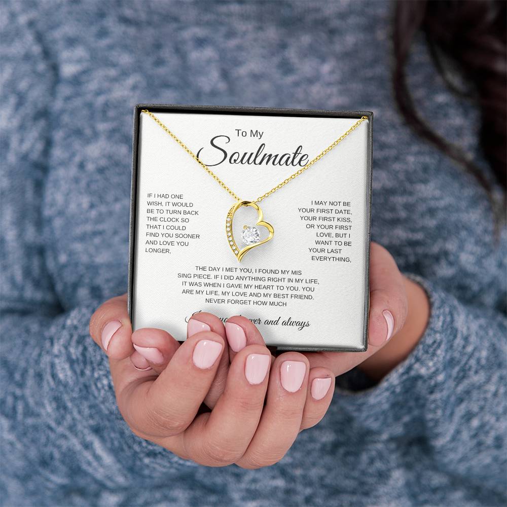 To My Soulmate Necklace