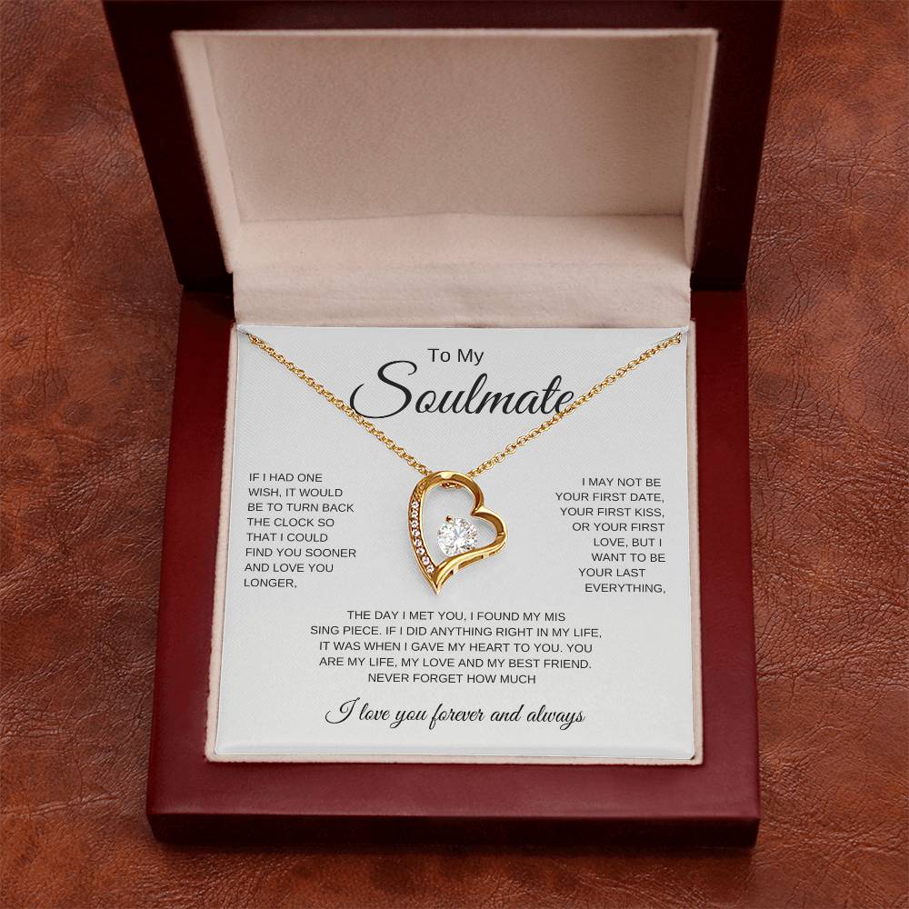 To My Soulmate Necklace