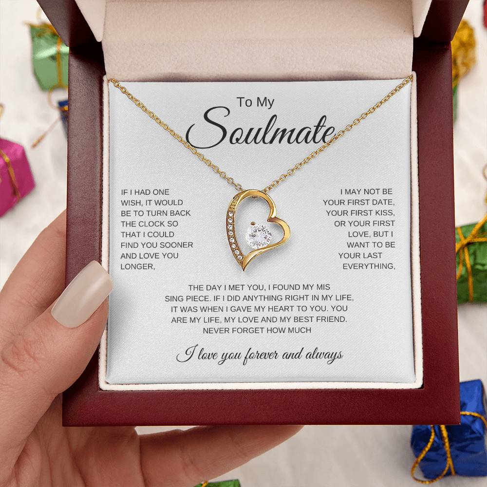 To My Soulmate Necklace