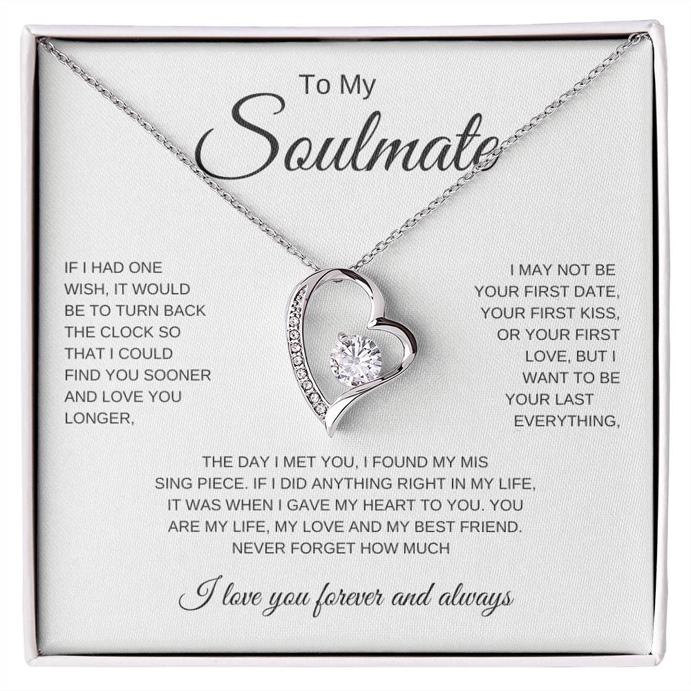 To My Soulmate Necklace
