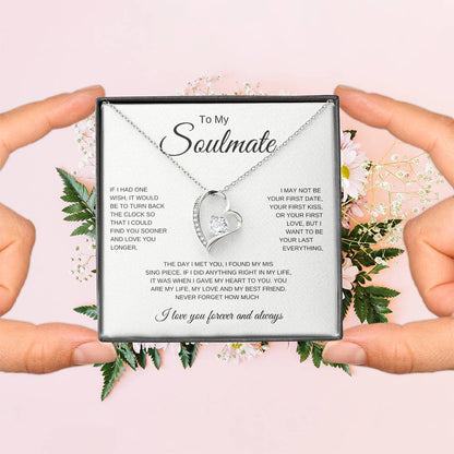 To My Soulmate Necklace