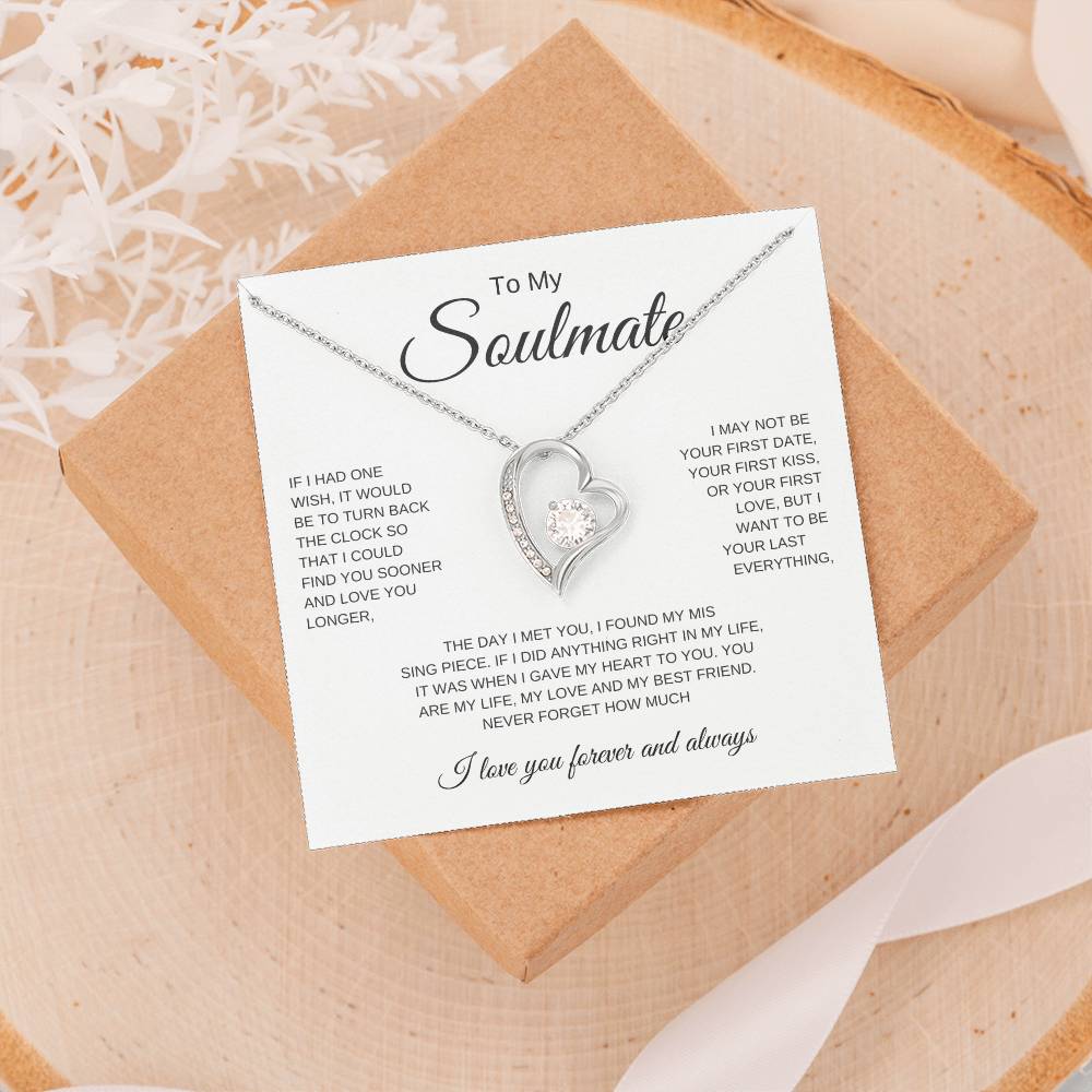 To My Soulmate Necklace