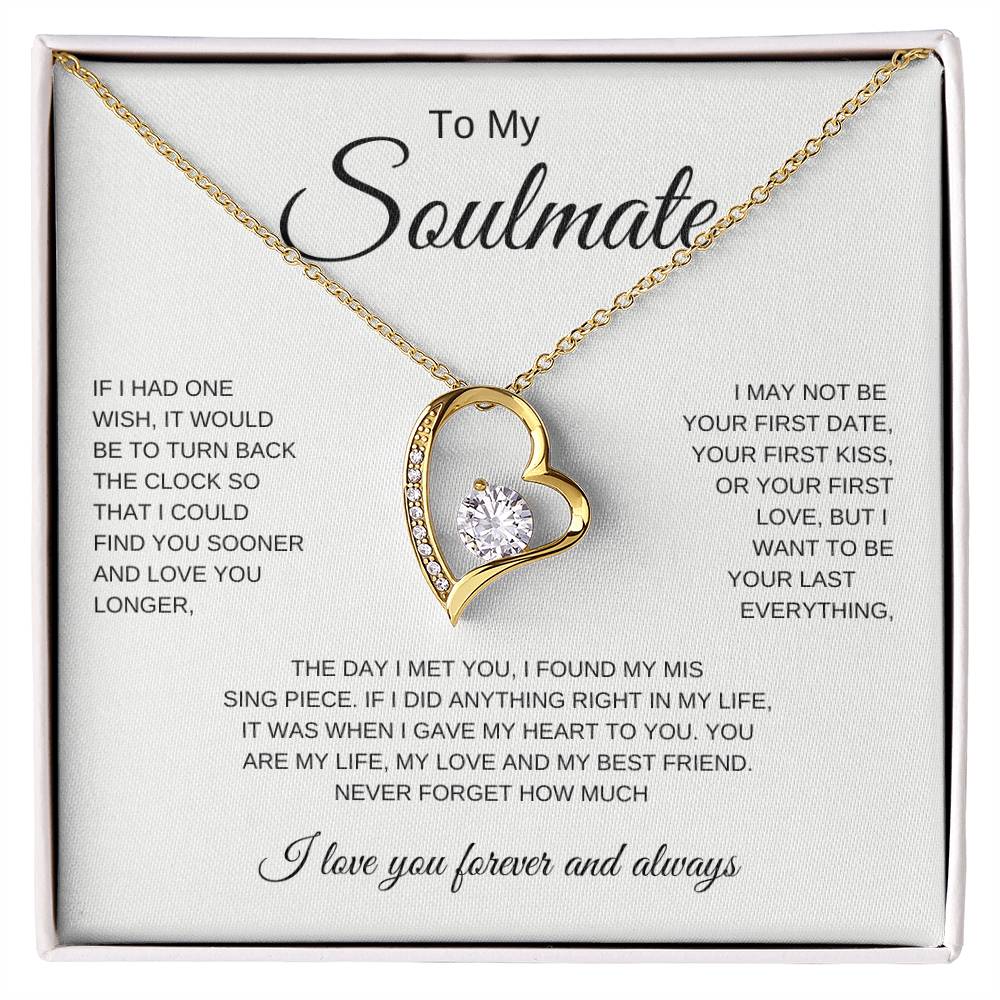 To My Soulmate Necklace
